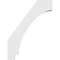 Ekena Millwork 4-in. W x 24-in. D x 32-in. H Imperial Architectural Grade PVC Knee Brace BRCP04X24X32IMP - alternate 4